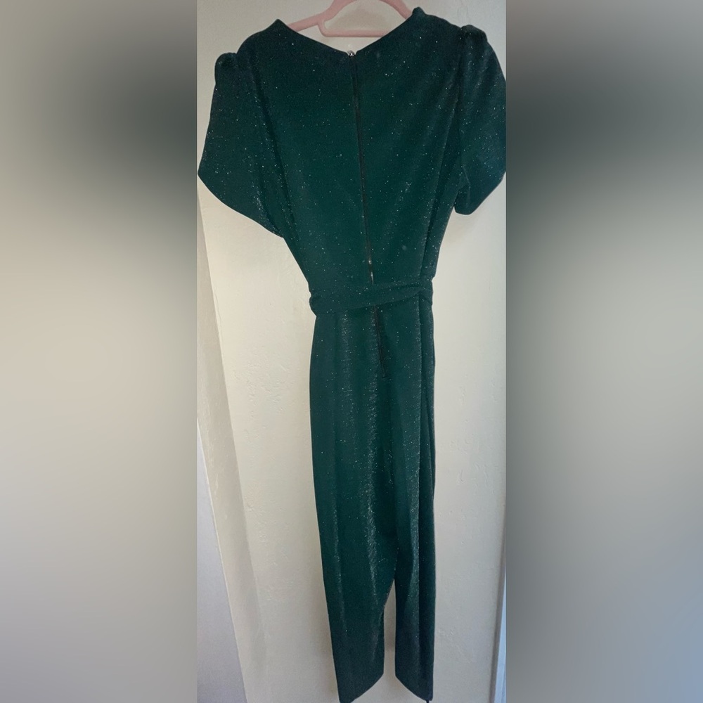 Calvin Klein Green ShimmerJumpsuit